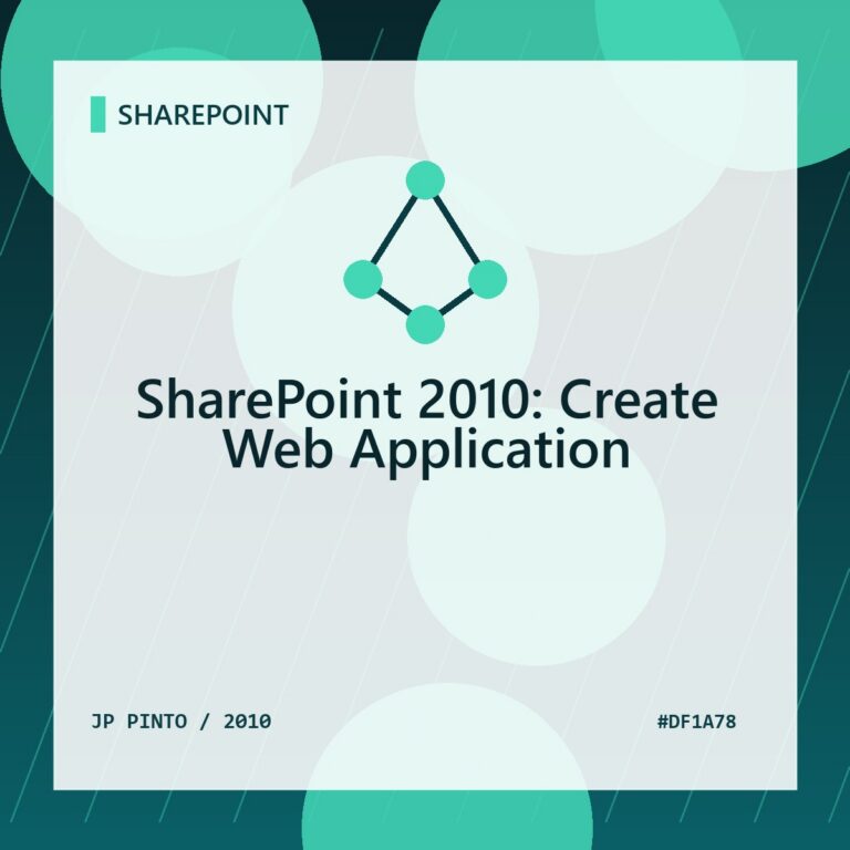 Featured image for SharePoint 2010: Create Web Application