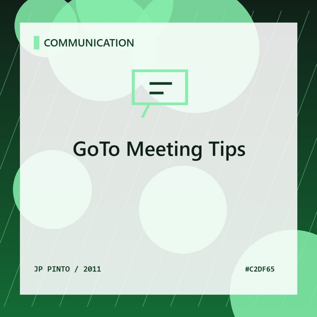Featured image for GoTo Meeting Tips