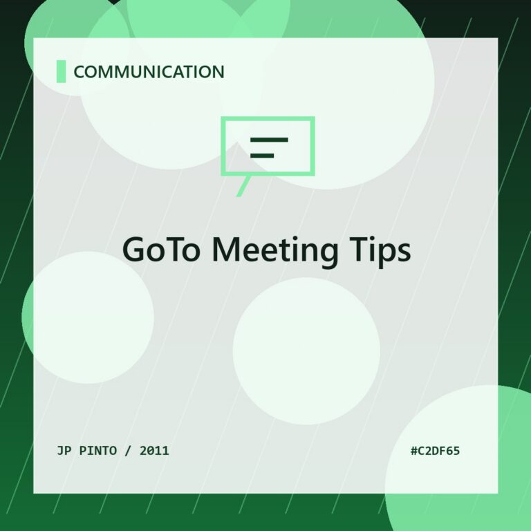 Featured image for GoTo Meeting Tips