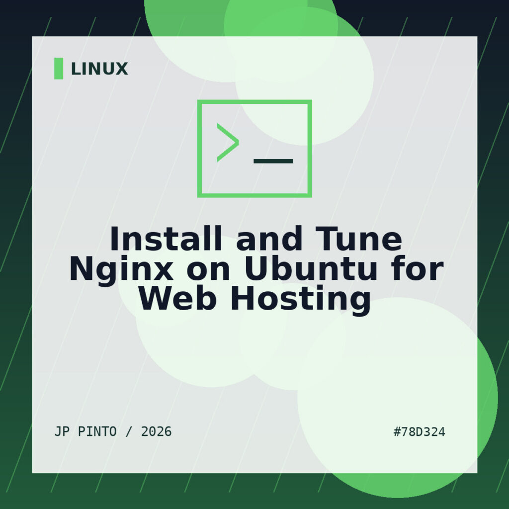 Featured image for Install and Tune Nginx on Ubuntu for Web Hosting